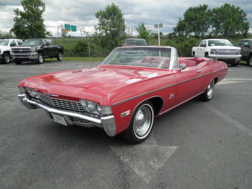 1968 chevrolet impala convertible all original