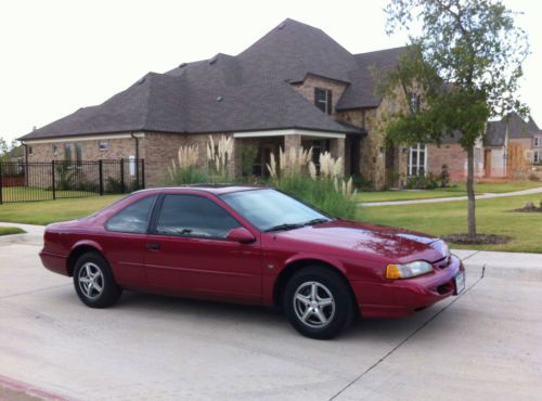 1995 ford thunderbird lx coupe 2-door 4.6l - gold package