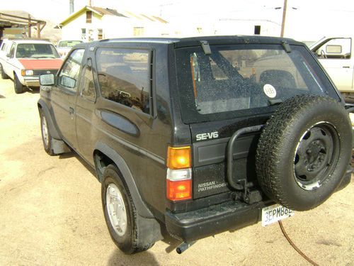 1989 nissan pathfinder se sport utility 2-door 3.0l no reserve nr  159000 mi