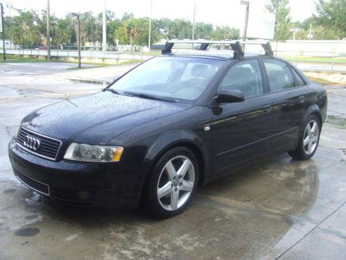 2004 audi a4 sedan 1.8t cvt 86k miles one owner records new timing belt