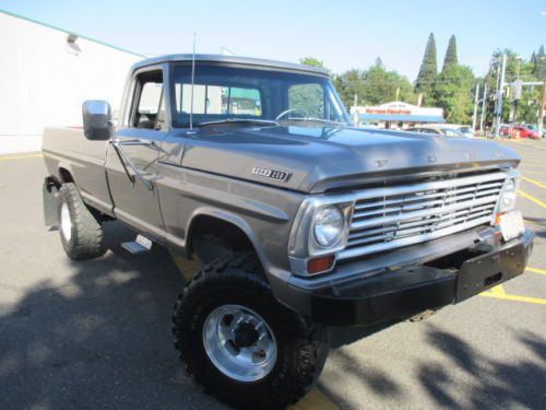 1967 ford f250 resent restoration big block ps p/b lifted no reserve !!!!!!!!!