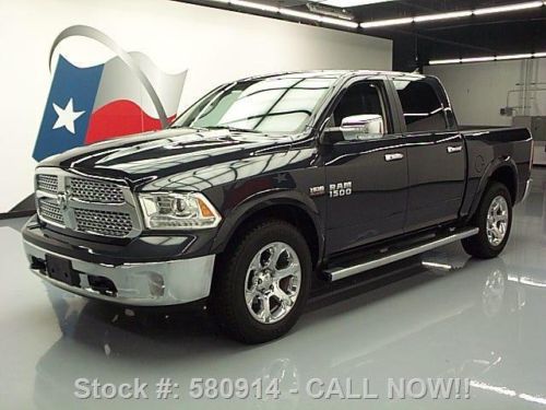 2013 ram laramie crew hemi 4x4 sunroof nav rear cam 51k texas direct auto