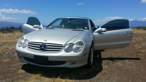 2005 mercedes-benz sl500 base convertible 2-door 5.0l