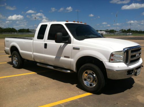 2006 ford f-250 super duty 4x4 egr delete, 1 owner, texas truck, diesel f250