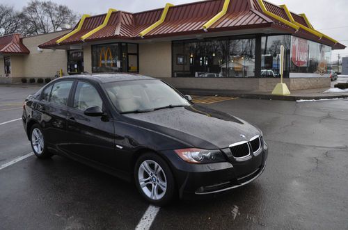 2008 bmw 328xi, nav,dvd,low miles, sunroof, salvage,no reserve