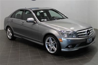 2008 mercedes c300 sport moonroof sport rwd c-class sedan automatic 3.0l v6