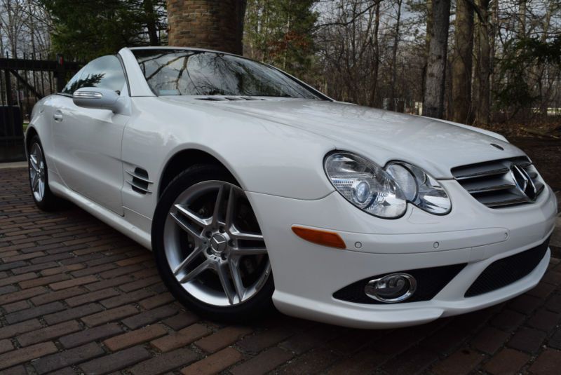 2008 mercedes-benz sl-class sl550 amg package