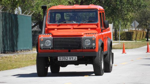 1987 land rover 110 diesel defender 4x4 skyfall like quad cab