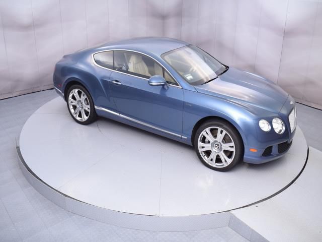 2014 bentley continental gt in blue crystal  with