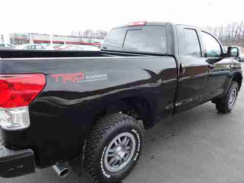 2012 TUNDRA DOUBLECAB TRD ROCK WARRIOR 5.7L 4X4 1-OWNER TOYOTA CERTIFIED VIDEO, US $31,500.00, image 3