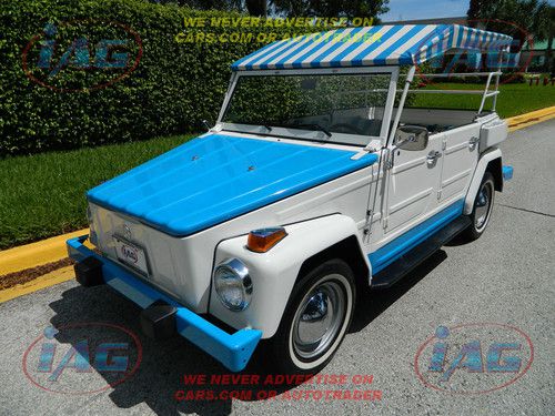 1974 volkswagon thing acapulco edition surrey top brand new interior amazing