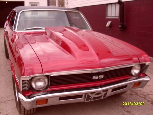 1972 chevrolet nova base coupe 2-door 5.7l