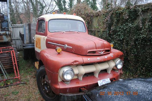 1951 ford stake body f6 v8 flathead