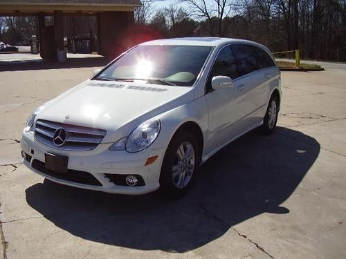 2008 mercedes-benz r-350 4matic previous flood damage