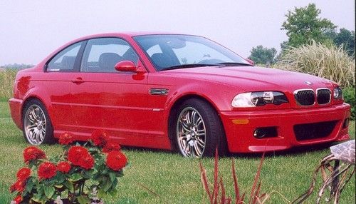 2002 bmw m3 coupe 48,000 low miles, fully loaded red/black clean excellent cond