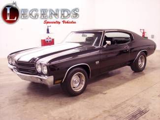 1970 black 70 chevelle ss!