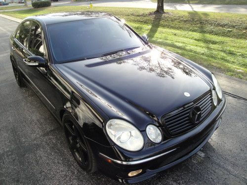 2005 mercedes-benz e55 amg  sedan 4-door 5.5l, warranty available