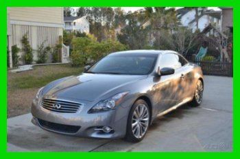 2011 infiniti g37 3.7l v6 24v automatic rwd convertible premium