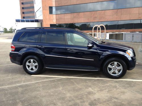 2007 mercedes gl450 awd suv sunroof lthr 6cd navi 3rd row seat - no reserve!