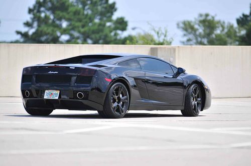 2007 lamborghini gallardo certified nera edition one owner  flawless.very rare