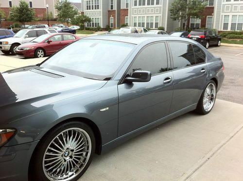 2007 bmw 750li base sedan 4-door 4.8l