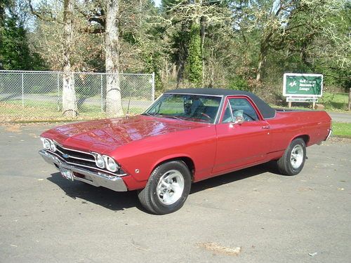 1969 chevy el camino. 350 v-8, 4spd.