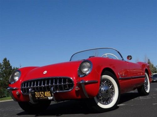 1953 chevrolet corvette convertible roadster 53 54 55