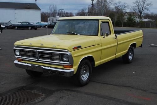 1972 ford f100 - new jasper 302 motor - great project truck - ***no reserve*****