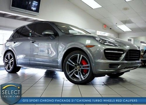 Cayenne gts 21 whls nav rear camera park assist f&amp;r sport chrono