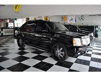 2003 cadillac escalade ext awd*fl car*24" wheels*navigation*htd seats*warranty