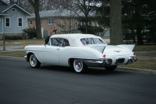 1957 cadillac eldorado convertible, factory air,