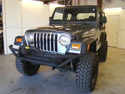 2001 jeep wrangler chevy vortex v8 5.3 z06 heads and cam automatic 4" lift