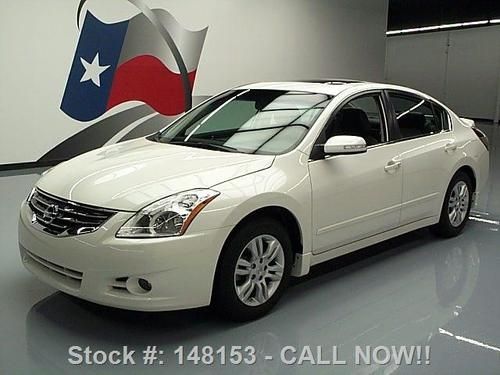 2010 nissan altima 2.5 sl sunroof nav rear cam 23k mi texas direct auto
