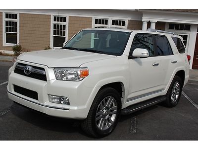 2010 toyota 4runner limited 4wd 4x4 navigation camera leather sunroof jbl pearl