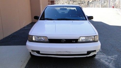 1991 toyota camry deluxe v6 -5 speed 1 owner front wheel drive low miles