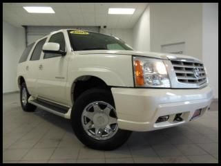 05 cadillac escalade awd, dvd, navigation, sunroof, loaded! clean carfax