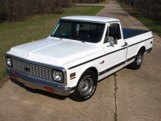 72 factory short wide bed cheyenne super sport was 400 big block ac tilt tach