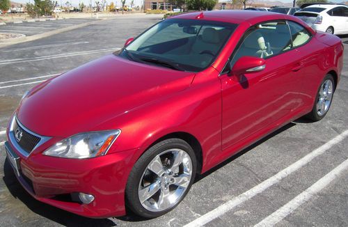 2010 lexus is 250c sport convertible