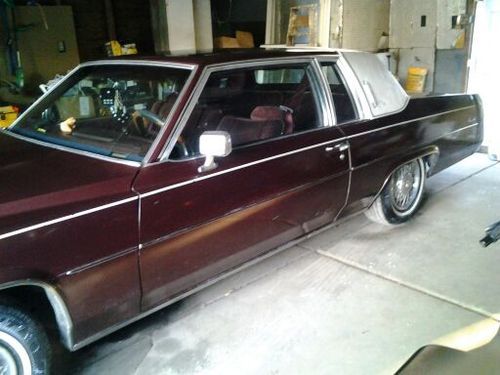 1980 cadillac deville base coupe 2-door 6.0l