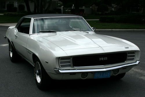 Beautiful rotisserie restored- 1969 chevrolet camaro rs 396 coupe - 2k miles