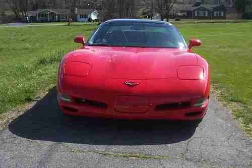 1998 CHEVROLET CORVETTE RED ONLY  22K  MILES, image 4