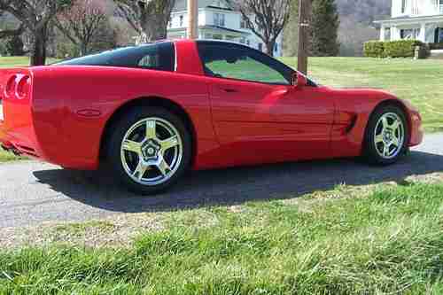 1998 CHEVROLET CORVETTE RED ONLY  22K  MILES, image 6