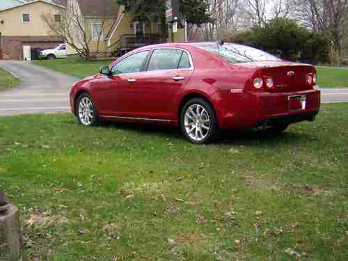 2012 Chevy Malibu LTZ2 Sedan-Red- Auto. 6speed trans.-V-6 eng.only 432 Miles, image 3