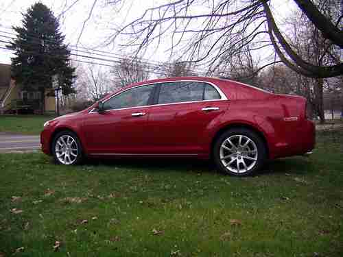 2012 Chevy Malibu LTZ2 Sedan-Red- Auto. 6speed trans.-V-6 eng.only 432 Miles, image 4