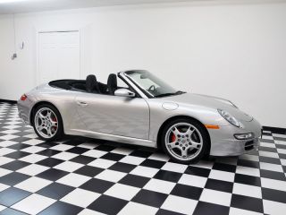 2007 porsche 911 s cab sport chrono plus navi bose pwr seatonly 11k mi