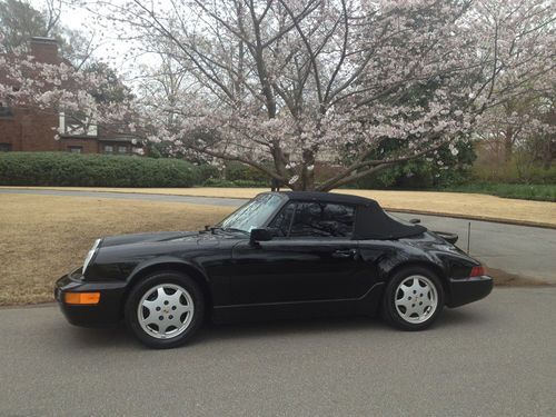 1990 porsche carrera 2 cabriolet  ****  15,000 original miles  ****