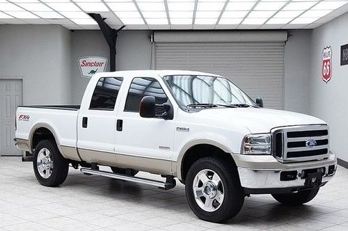 2005 ford f250 diesel 4x4 lariat heated leather crew 20s powerstroke