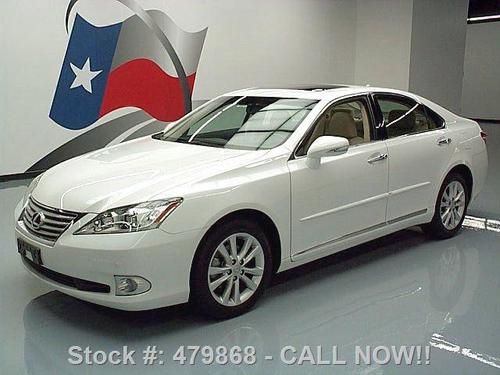 2012 lexus es350 sunroof nav rear cam climate seats 13k texas direct auto