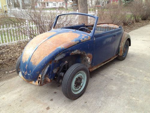 1967 vw volkswagen convertible rat rod