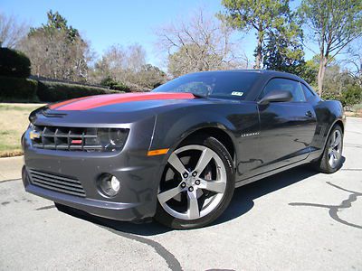 10 camaro ss coupe leather heated seats spoiler 1-owner